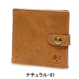 イルビゾンテ 財布 二つ折り財布 バケッタヴィンテージレザースナップ