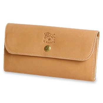 イルビゾンテ 財布 長財布 バケッタスムーススナップボタン長財布