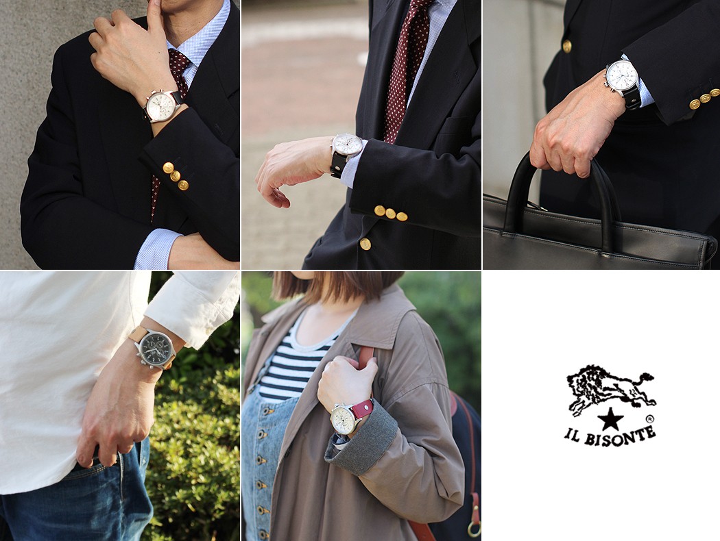 IL BISONTE（イルビゾンテ） 腕時計 クロノグラフ(メンズ)文字盤のみ