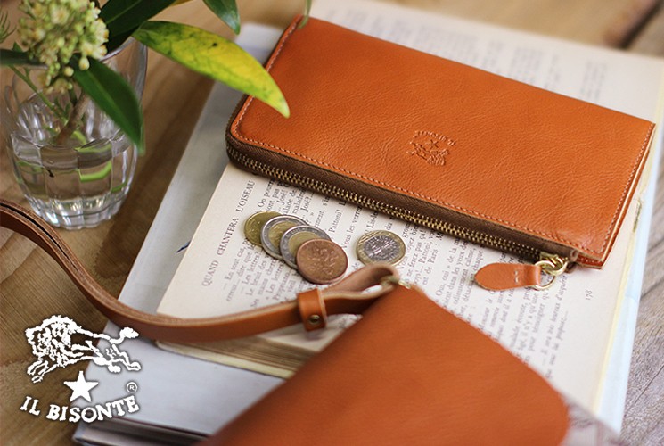 IL BISONTE（イルビゾンテ） 財布 ファスナー財布 長財布 L字