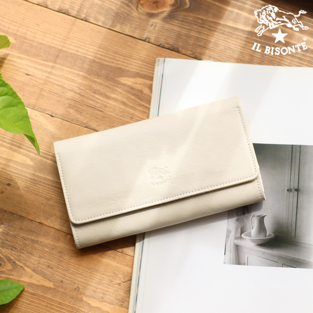 IL BISONTE（イルビゾンテ） 財布 限定カラー フラップ長財布 商品番号