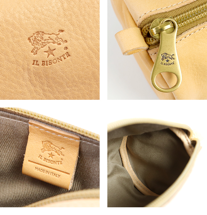 IL BISONTE（イルビゾンテ） ポーチ 筒型ポーチ 54_1_ 54192304390 IL