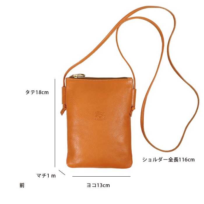 イルビゾンテ ミニバッグ IL BISONTE イルビゾンテ バッグ レザーミニショルダー