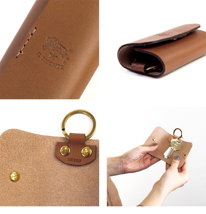 イルビゾンテ キーケース プレスレザーリングキーケース 54_1_