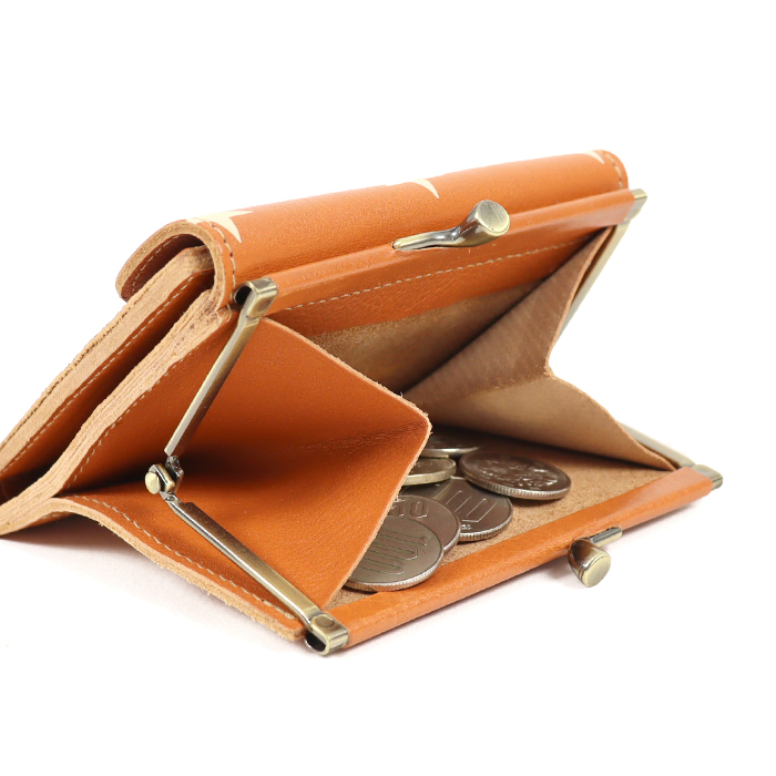 IL BISONTE（イルビゾンテ） 財布 がま口財布 二つ折り財布 日本限定