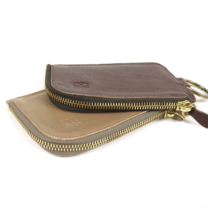 IL BISONTE（イルビゾンテ） 財布 ファスナー財布 リング付きL字