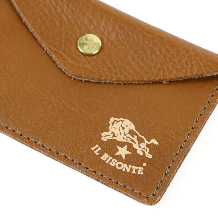 IL BISONTE（イルビゾンテ） カードケース 日本限定 キーリング付き