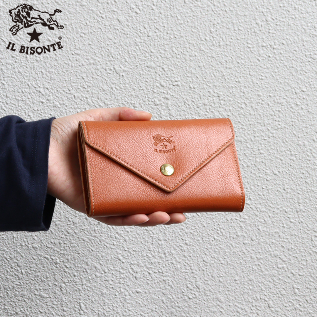 IL BISONTE（イルビゾンテ） 財布 レターフラップミディアム財布(M