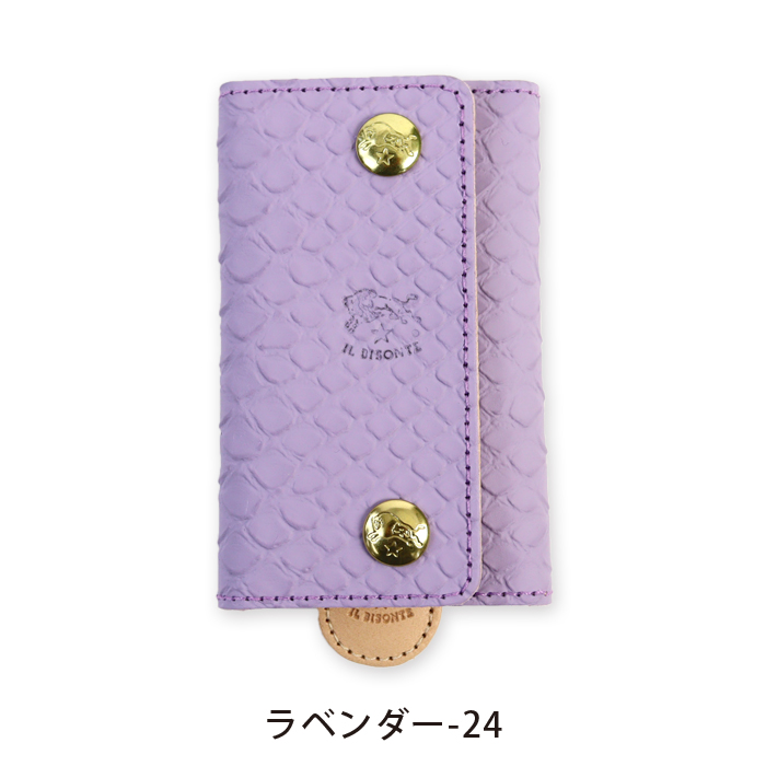 IL BISONTE イルビゾンテ キーケース 日本限定パイソンエンボス