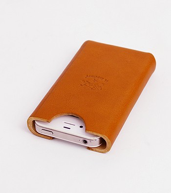 IL BISONTE - iPhone4・4Sケース IL BISONTE イルビゾンテ 文房具 ハードレザーiPhoneケース(4