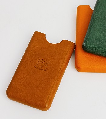 IL BISONTE（イルビゾンテ） 文房具 ハードレザーiPhoneケース(4、4s