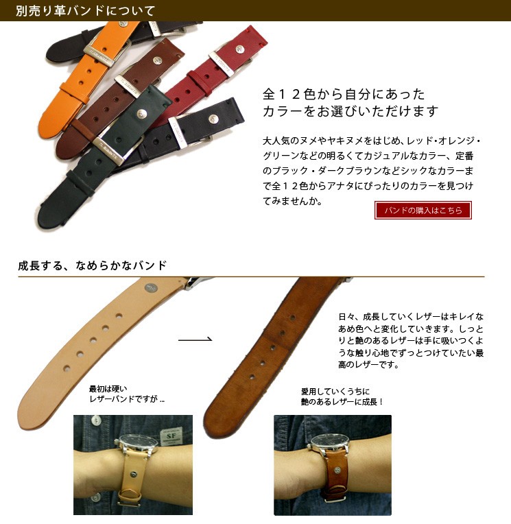 IL BISONTE イルビゾンテ 腕時計 ラウンドフェイス(メンズ