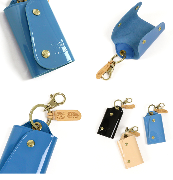 IL BISONTE（イルビゾンテ） キーケース 日本限定エナメルレザー