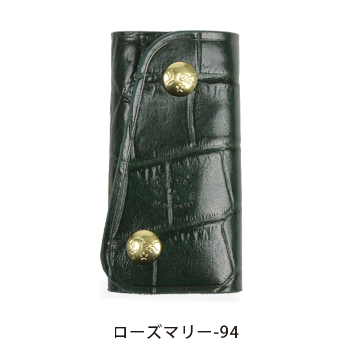 IL BISONTE（イルビゾンテ） キーケース WEB限定 クロコエンボスド