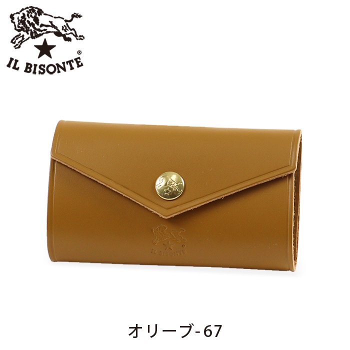 IL BISONTE（イルビゾンテ） キーケース レターフラップスマートキー