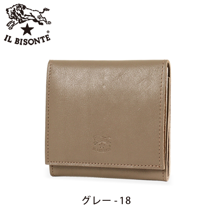 IL BISONTE（イルビゾンテ） 財布 二つ折り財布 スクエアウォレット