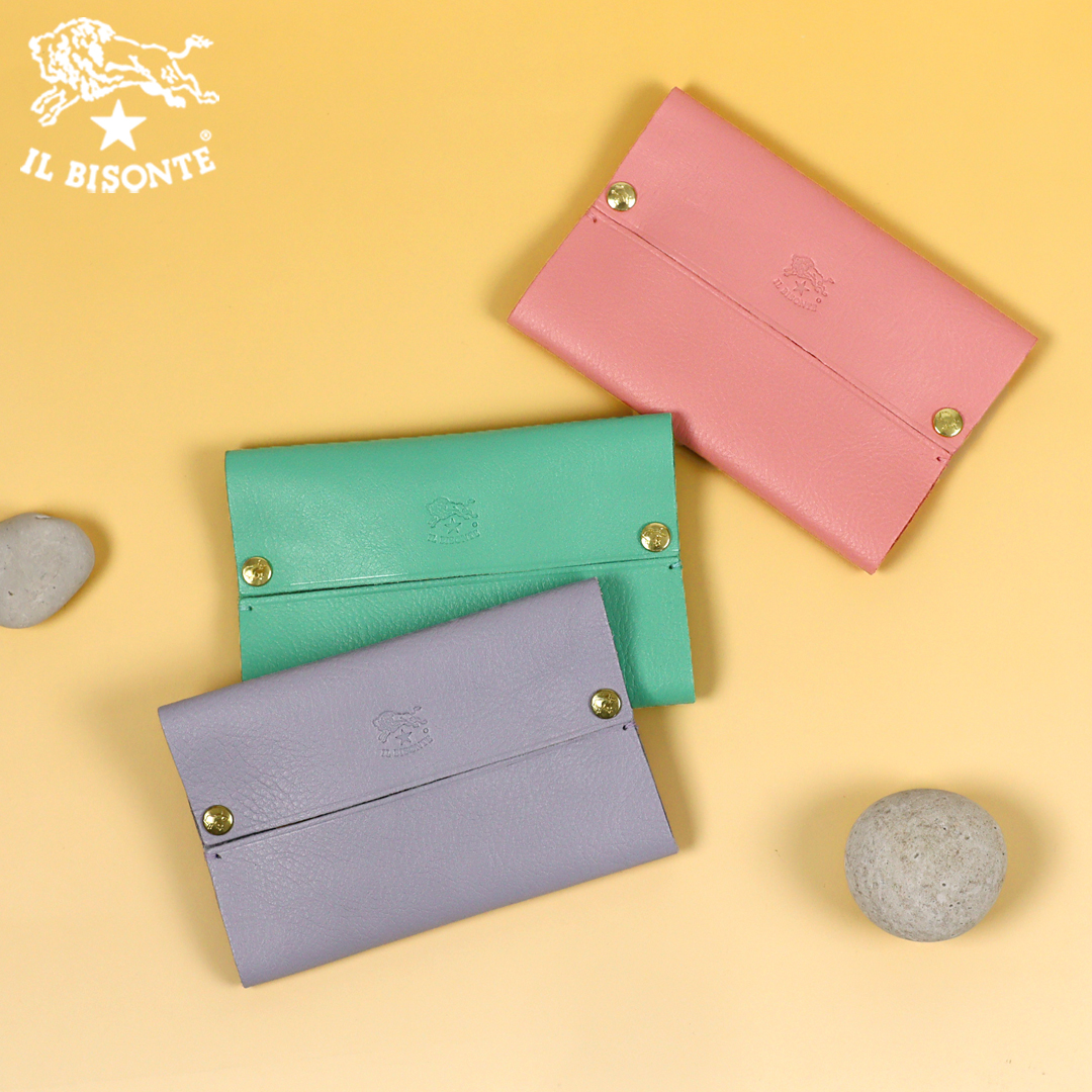 IL BISONTE（イルビゾンテ） ポーチ 限定カラーポケットティッシュ