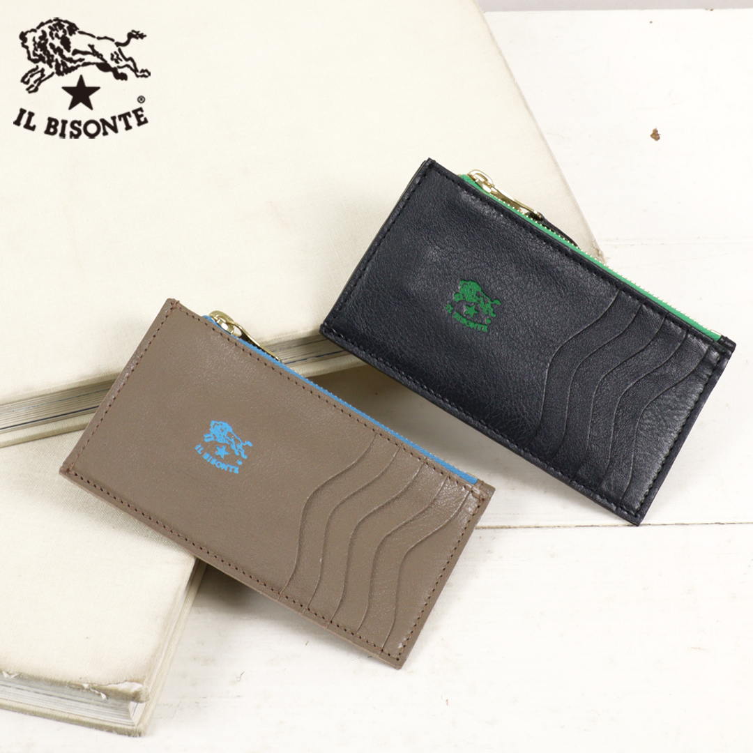 ■IL BISONTE■フラグメントケース ネオンロゴ unisex イルビゾンテ】ネオンロゴコレクション フラグメントケース