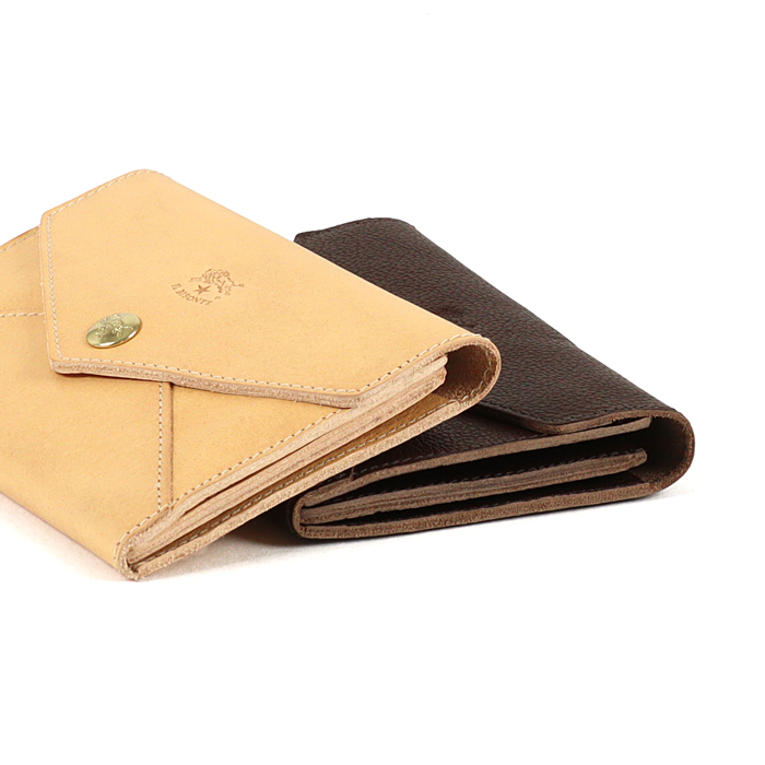 IL BISONTE（イルビゾンテ） 財布 レターフラップミディアムウォレット