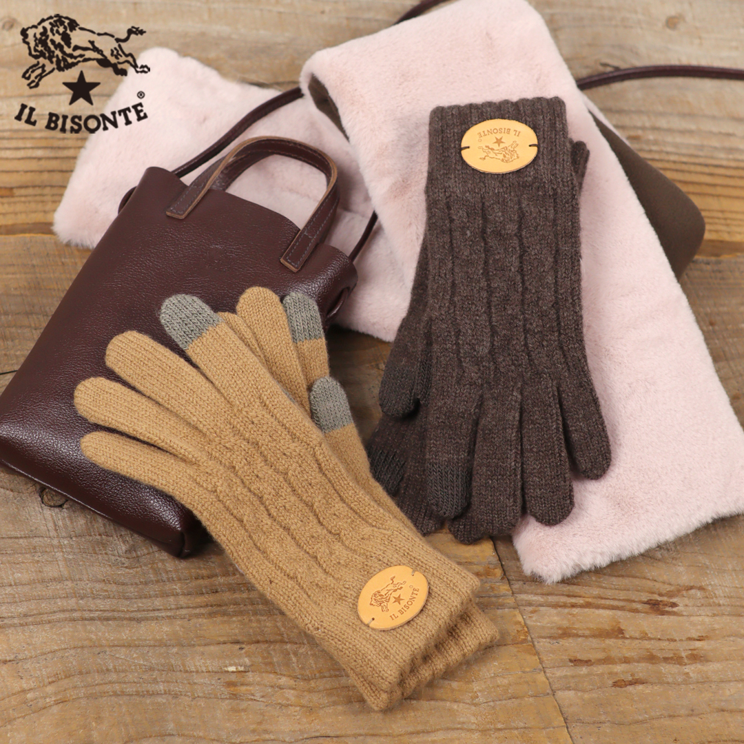 【専用】イルビゾンテ 手袋 IL BISONTE（イルビゾンテ） 雑貨小物 ニット手袋 54_1_ 54252309482