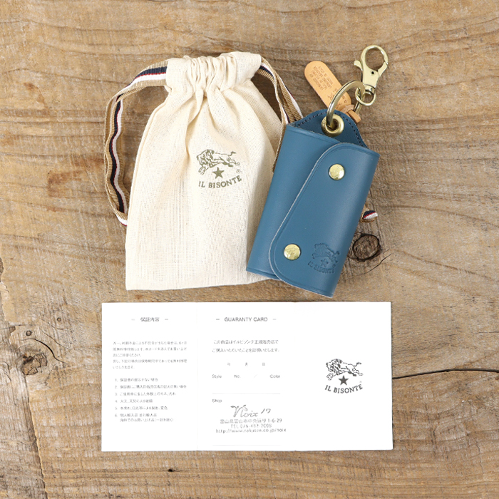 ★IL BISONTE キーケース2024年Xmas限定品★ ◇【国内正規販売店】[54242309651]IL BISONTE(イルビゾンテ