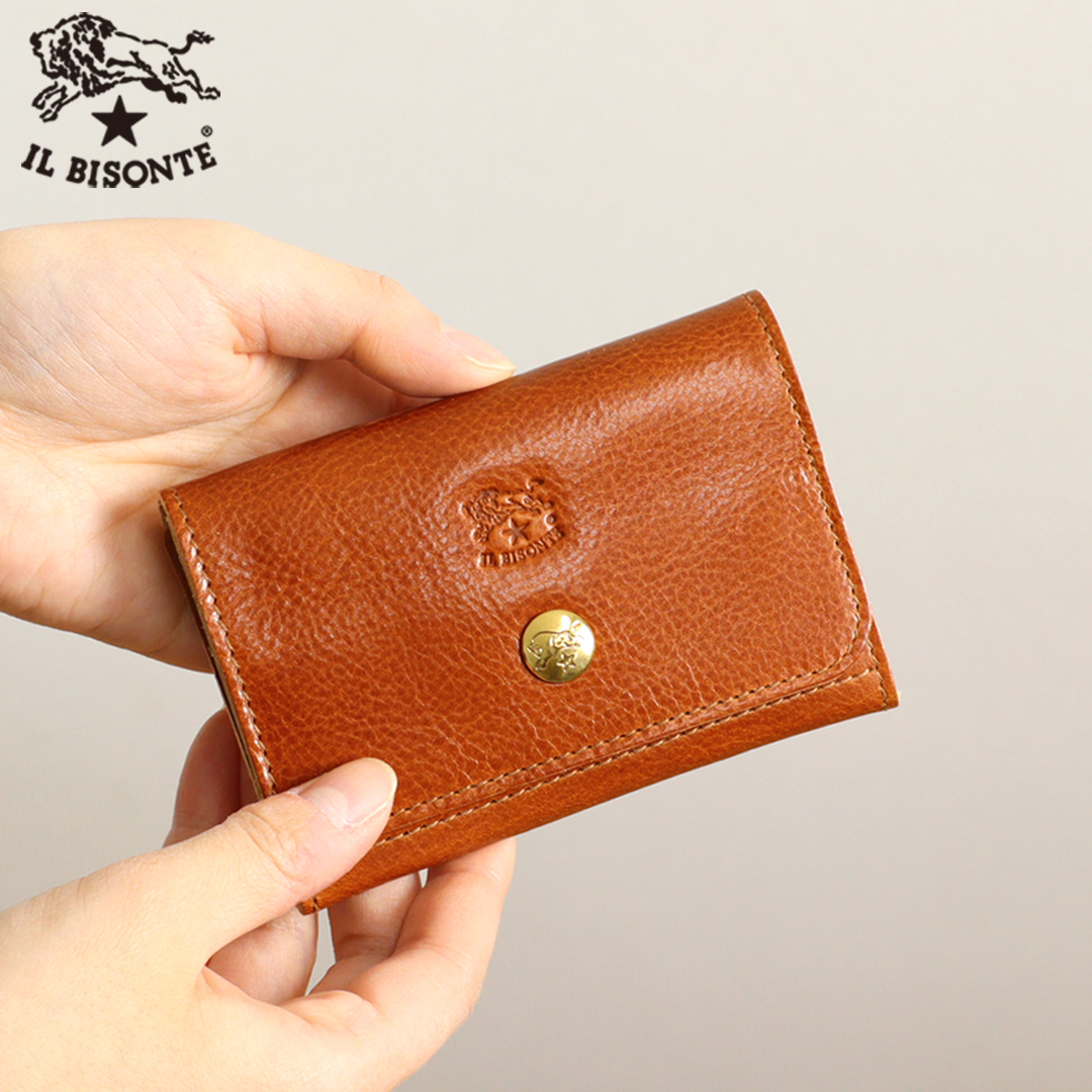 IL BISONTE（イルビゾンテ） カードケース ANTIQUE LEATHER