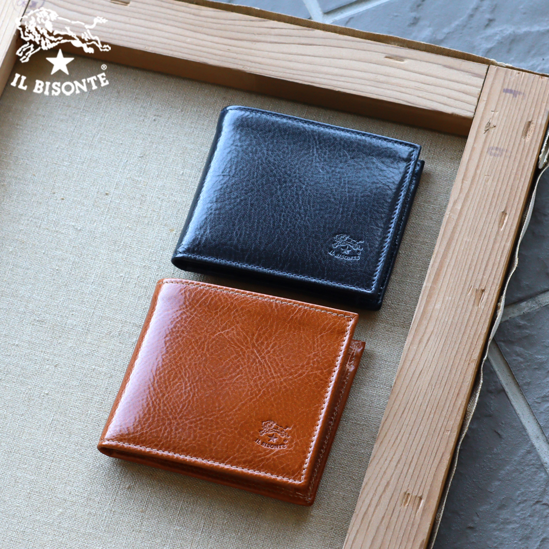 IL BISONTE（イルビゾンテ） 財布 二つ折り財布 ANTIQUE LEATHER