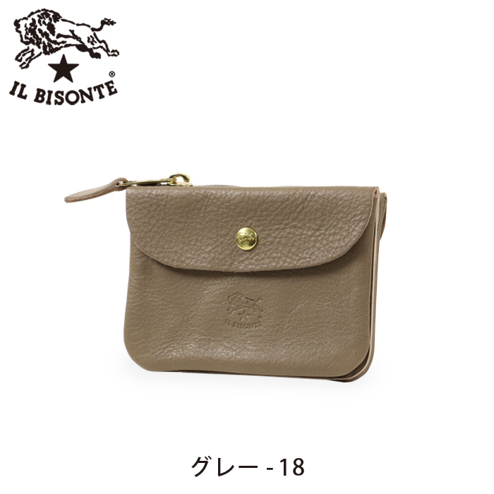 IL BISONTE(イルビゾンテ) カードケース ダブルポケットミニ IL BISONTE(イルビゾンテ) カードケース ダブルポケットミニ