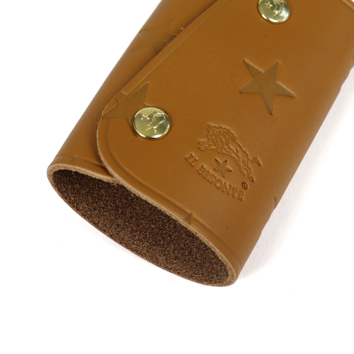 IL BISONTE（イルビゾンテ） キーケース 日本限定 スターエンボスド