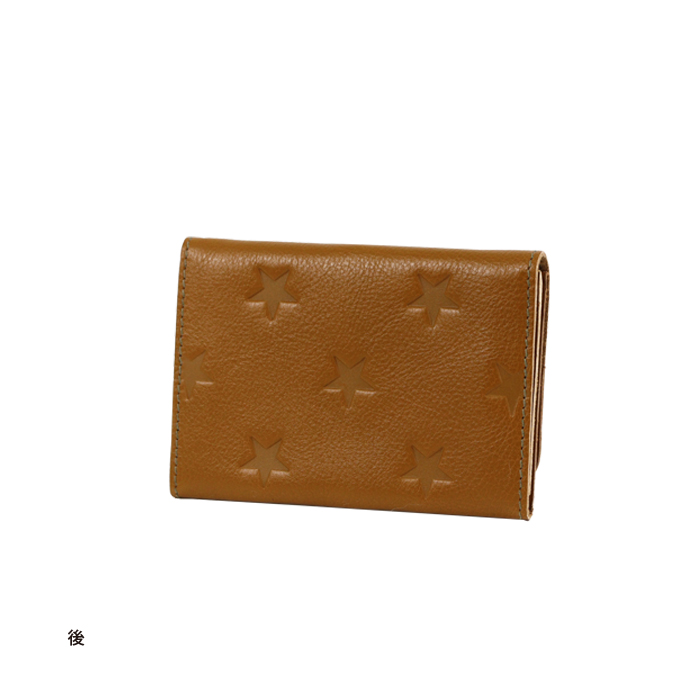 IL BISONTE（イルビゾンテ） カードケース 日本限定 スターエンボスド
