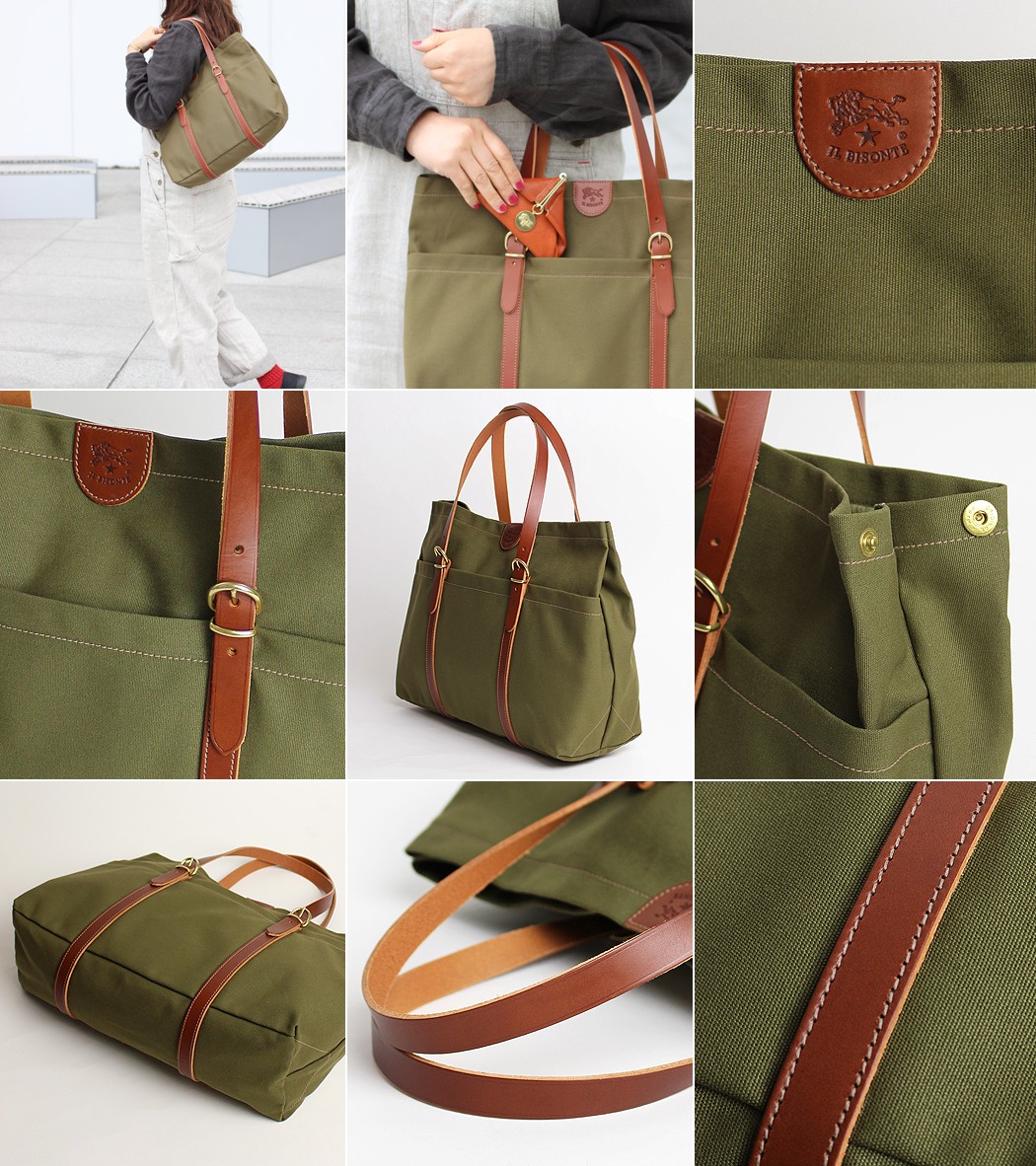 IL BISONTE（イルビゾンテ） バッグ トートバッグ 前ポケット