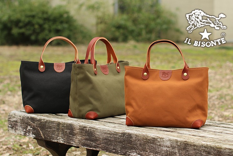 イルビゾンテ バッグ 仕切り付きトート(キャンバス) 商品番号