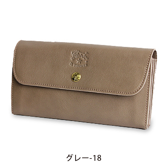 IL BISONTE イルビゾンテ 財布 スナップボタン長財布 商品番号 IL BISONTE イルビゾンテ 財布 スナップボタン長財布 商品番号