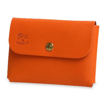 IL BISONTE（イルビゾンテ） カードケース スナップ付きカードケース