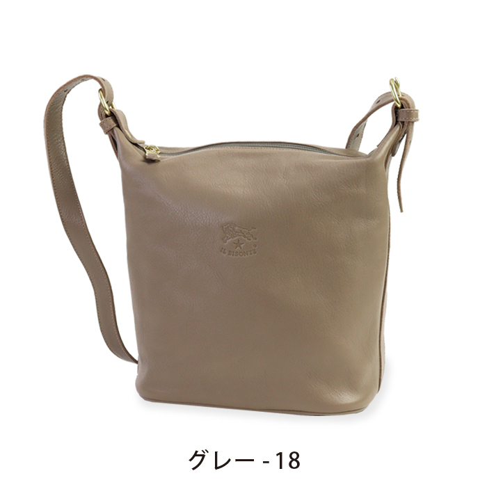 IL BISONTE（イルビゾンテ） バッグ レザーバケツショルダーバッグ(M