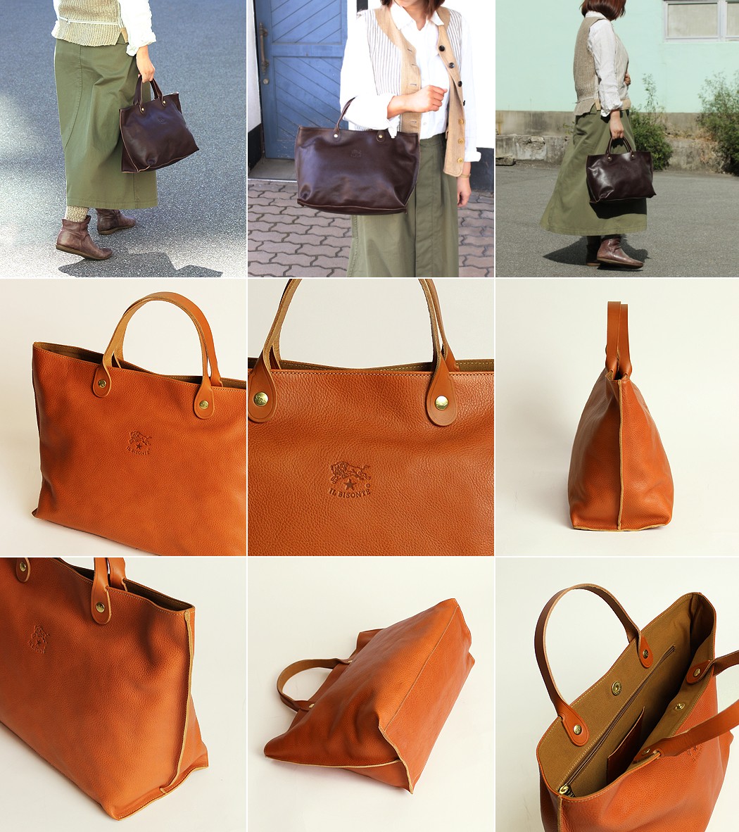 イルビゾンテ バッグ トートバッグ レザートート(M) 54_1_ 5442400314