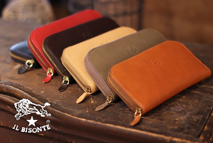 イルビゾンテ 財布 ラウンドジップレザー長財布(カードケース8つ) 商品