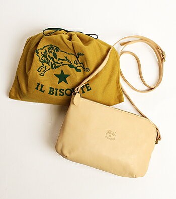 IL BISONTE（イルビゾンテ） バッグ ショルダーバッグ L字ジップ
