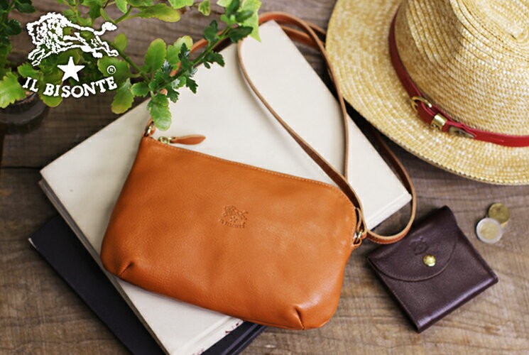 IL BISONTE イルビゾンテ バッグ L字ジップポシェット 商品番号