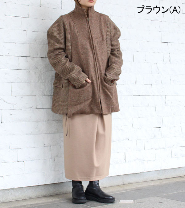 77circaナナナナサーカ ガウン　ジャケット　コート 77circa ナナナナサーカ 21AW “WILD THINGS × 77circa luster