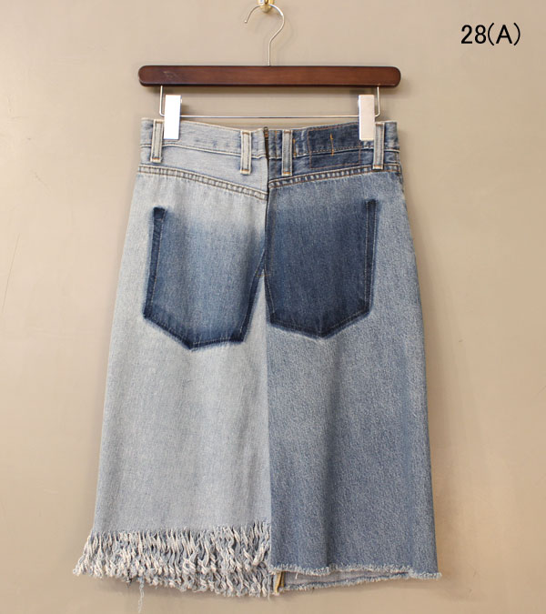 s30】【ナナナナサーカ / 77circa】デニムスカート circa make denim