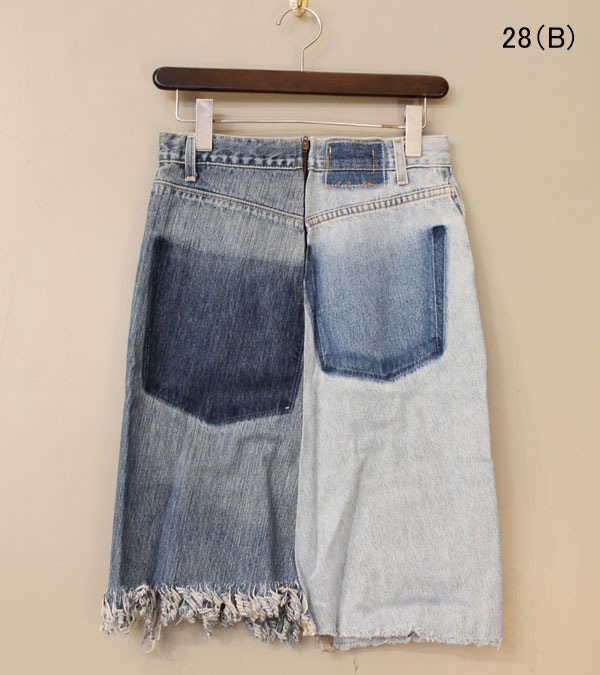 s30】【ナナナナサーカ / 77circa】デニムスカート circa make denim s30】【ナナナナサーカ / 77circa】デニムスカート circa make denim