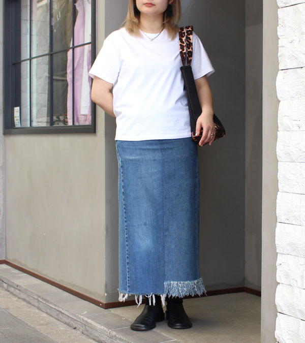 77circaデニムスカート デニムロングスカート 77circa long denim skirt 26[77-ccbs626-T33]｜URBAN RESEARCH