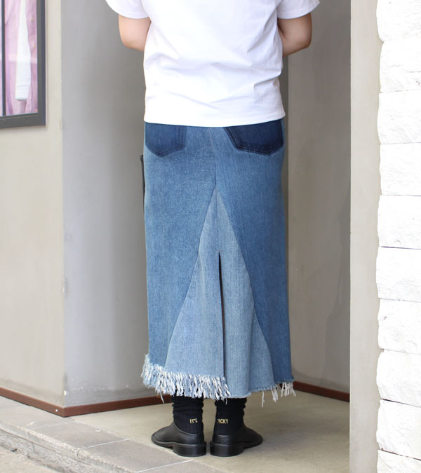 77circa デニム　トップス　77サーカ　ナナナナ 別注 Denim Vest | 77circa(ナナナナサーカ) / トップス ベスト