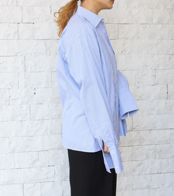 【s30】【ナナナナサーカ / 77circa】カットバックヘムポケットシャツ　circa make cutback hem pocket shirt【送料無料】【キャンセル返品交換不可】【let】 ナナナナサーカ( 77circa ) MAKE CUTBACK HEM POKET ALOHA SHIRT