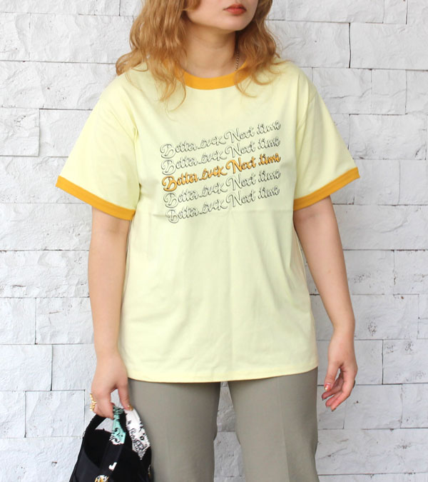 WoM 【s20】【ワム / WoM】リンガーTシャツ RINGER T SHIRT