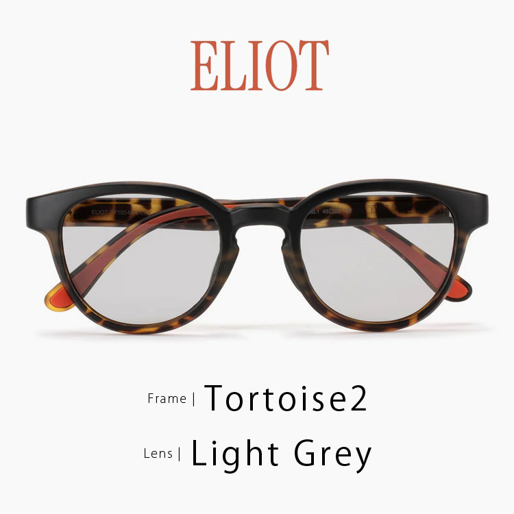 TYMER/タイマー】ELIOT（エリオット）[Frame:Tortoise2] [Lens:Grey