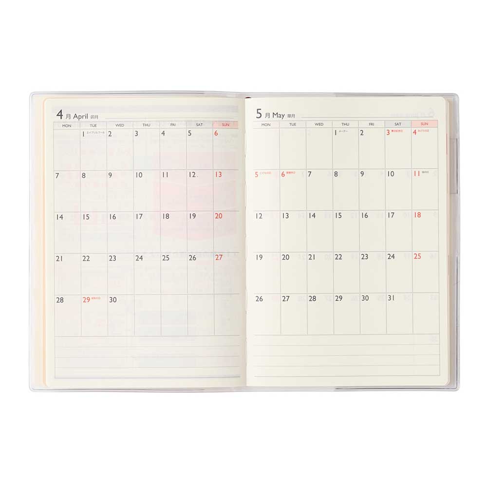 NOLTY 2025年4月始まり ウィークリー手帳 NOLTY(ノルティ