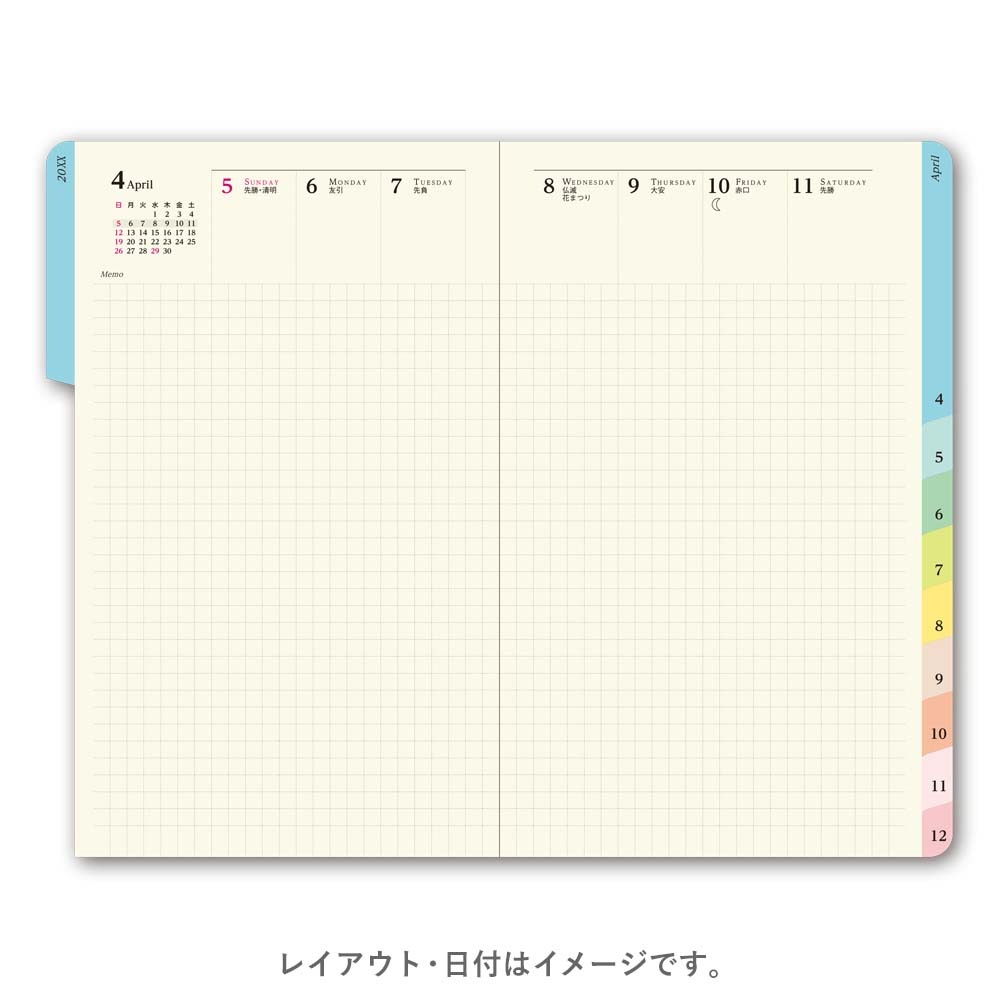 2027年1月始まり手帳 PAGEM by N...の詳細画像3