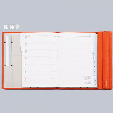 B6ジャケット NOLTY TOOLSセオリア ペンケースタイプ ノルティ 能率手帳 システム手帳 バインダー Bindex 手帳カバー_2